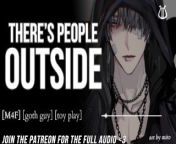 RAILED by a Goth Guy At A Party || Male MOANING || Audio For Women from genshin wanderer nsfw