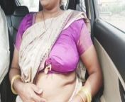 Indian step mom car sex telugu dirty talks part -1 from telugu thalli