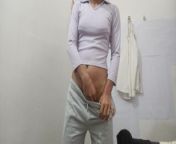 Shy girl undressing from 18 hindi se
