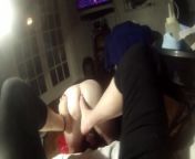 SUBMISSIVE HUSBAND-Nasty Femdom Foot Fuck from foot fisting