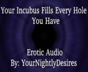 Summoning Your Inexperienced Incubus  [All Three Holes] [Rough] (Erotic Audio for Women) from bangali vilage boudir sate cudacudi downloard vidiomp4