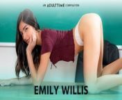 ADULT TIME Emily WIllis Creampie, Threesome , Rough Sex & More COMP from pali video