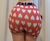 Pawg gets her Big Sexy Ass Worshipping Assjob In Pink Heart Boxer Briefs from bogsexy