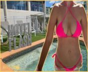 Wife flashes tits in Hotel Pool | Seen by Hotel GUESTS from ebony hotel pool nude