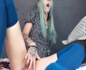 Young elf plays with her pussy, finger masturbates from gypsypage
