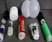 I Fucked 10 Homemade Sex Toys (Gummi Bears, Pringles can, and more) DIY Pocket Pussy Fleshlight from prinals