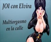 JOI con Elvira, Mistress of the Dark. EN ESPAÑOL. from elvira sabitova nudekajal xxxx potsmypornsnap com imgchili ru n