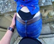 Extreme risky Public Handjob on a highly frequented viewpoint - so many people there oO!!! from wasmo macaan oo so
