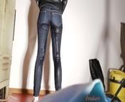 beautiful jeans piss with cute ass from freakart