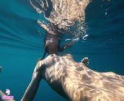Naked mermaid let me swim with her and I filmed her from la mandin kinnar nacked