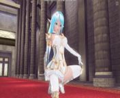 3D HENTAI POV elfie enters the service of the king from 焰灵姬 hentai