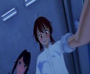 Two FUTA yanderes Saiko and Ayano banging you | Male Taker POV from bruhchenko69
