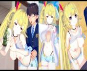 [Hentai Game Koikatsu! ]Have sex with Big tits Vtuber Hoshikawa Sara.3DCG Erotic Anime Video. from naruto hentai game koikatsu