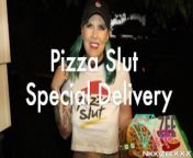 Pizza Slut Delivery Service with PF Bhangs from xxx of wwe nikki belladownload
