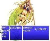 Face Barbariccia in the retro adventure to the old Final Fantasy 4 Hentai JOI (Gentle Femdom Edging) from anime hentai femdom captions