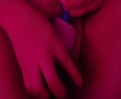 Self pleasure with dildo and vibrator in pink room from dasi girl self boob presd sex