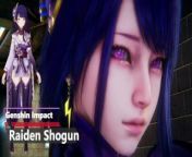 Genshin Impact - Raiden Shogun × Rosaria - Lite Version from genshin mirror maiden 3d