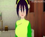 Fucking Toph Beifong from Avatar: The Last Airbender Until Creampie - Anime Hentai 3d Uncensored from ccjh