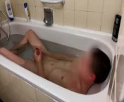 Im horny and taking a bath from naked teen boys river