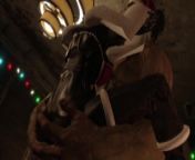 Sensual Assaultron gets her Christmas gift (it's a big fuckin penis) from فاطمه الحوسني نيكebate santa sex