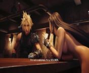 Tifa, Fully Naked, Walking Around - Nude Walkthrough FF7 RMK Part 1 from naked pimpandhost converting nude pa sex in are