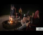 Campfire blowjob with smores and harp music from harp