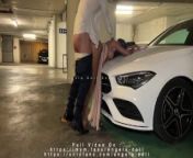 Angela Doll - Too horny guy cums in my pussy without warning in parking lot from 5lqyydgbd5s