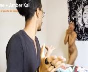 Fui Mostrar o Quarto e Ela Caiu Quando Gozei ft. Amber Kai (Parte 1) from ghanpur