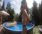 SUMMER TIME Soo a Hard Fuck in the POOL Part 1 from soo mother sex clip