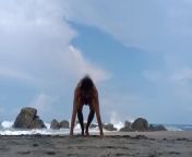 Tibetan Rites nude in public beach daily exercise from pure nudism hr rotatio