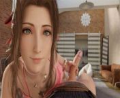 Aerith Handjob from 3d hentai lulu final fantasy x assembly uncensored