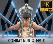 Combat Nun Fucked By Mr. X In Laboratory. from nun 3d