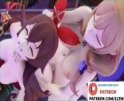 Futanari Amber Hard Fucking And Getting Creampie | Futa Genshin Impact Hentai Animation 4k 60fps from tropical cutie deli nudeal agarwal show armpit honey moon