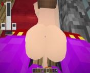 Minecraft Jenny Mod! Fucking Jenny Doggystyle! Juicy Ass and Tits! from 我的世界