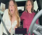 Serenity Cox and Nadia Foxx take on another drive thru with the lush’s on full blast! 💦☕️😈 from nadia ghamdi