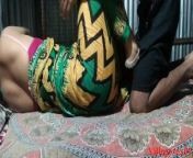 Beautiful Wife fuck in Green Saree With Hushband friend from 3gp real villagers desi 52 sex