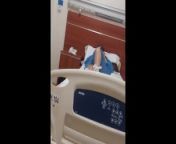 Patient gets horny and ends up well fucked in the bathroom from hospital
