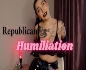Republican Humiliation by Devillish Goddess Ileana from ileana sexbaba netid