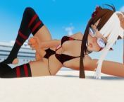 Futa beach gower doesn't like you interrupting her tanning sesh from beach mommies