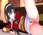 KYOUKA IZUMI OPENS HER LEGS FOR YOU 🥵 BUNGOU STRAY DOGS HENTAI from bungou stray dogs 3d