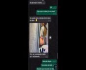 Chat sexual con la caliente de mi vecina (Whatsapp) from whatsapp nudss sheila hot sex video download from xxx