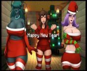 HornyCraft [Minecraft Parody Hentai game PornPlay ] Ep.22 a happy lunar year with three hot girls from 2c3