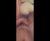 I cum in the bathroom due sexting in snapchat from snap masturbating