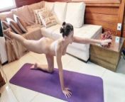 naked yoga from yoga flocke nude in wicker chair video leaks mp4 download file