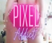 Pixel Addict - 350 Hz Binaural Beats Positive Femdom from pixel perry
