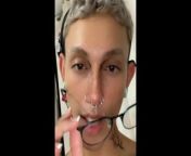 Short vid of me Cumming all over my face from sariel sterling