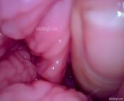 Camera in Vagina, Fingering, Cervix POV from giantess masturbation